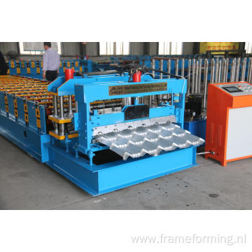 ZT steel glazed tile forming machine